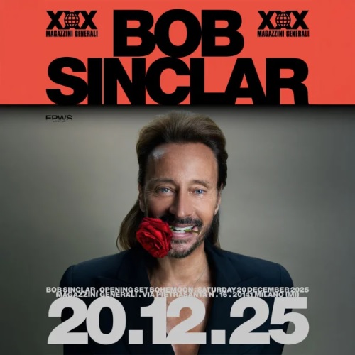 Bob Sinclar Magazzini Generali Milano