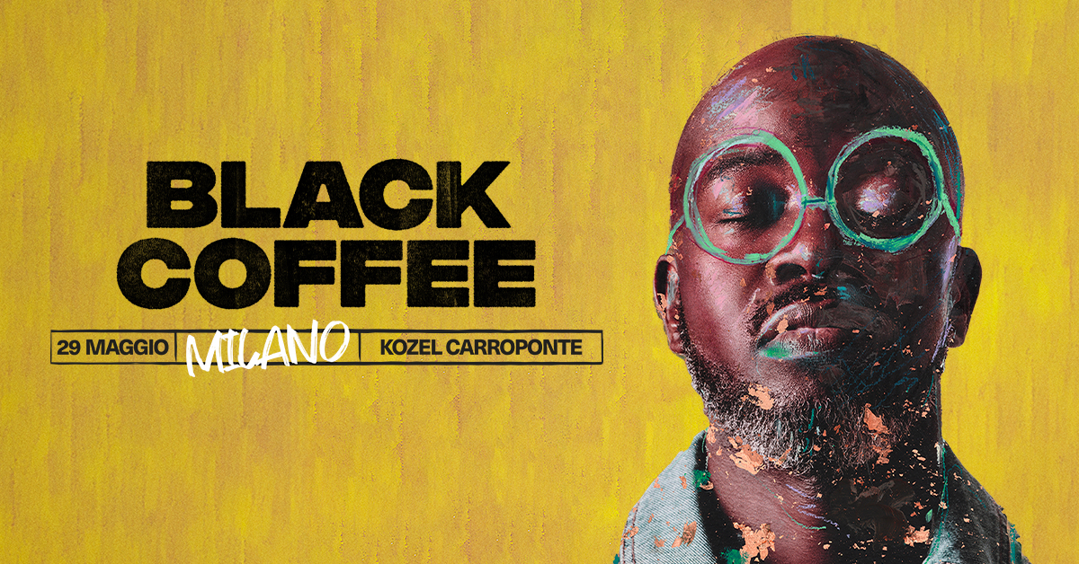 black coffe carroponte Milano 29 maggio 2026 info 3516641431