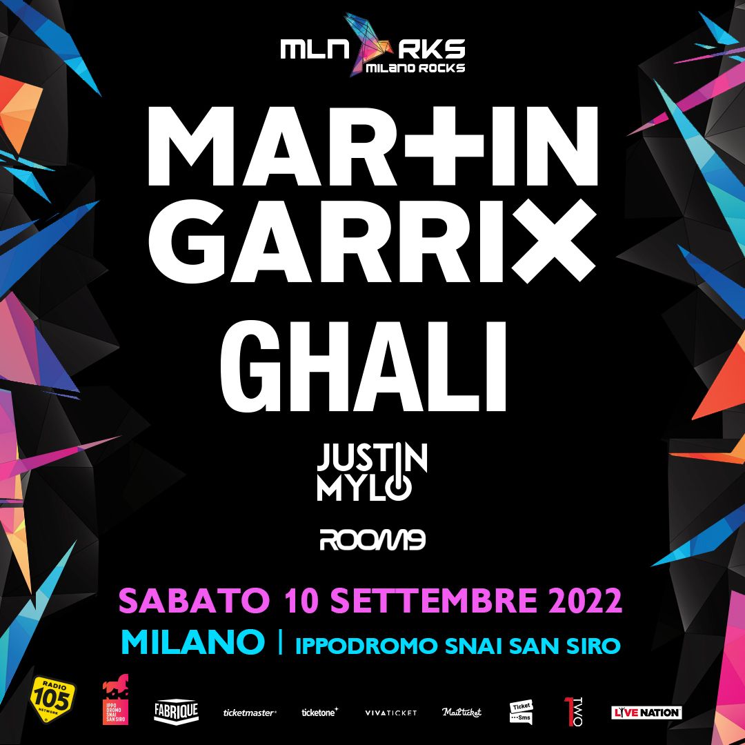Martin Garrix Milano + Ghali info al 3516641431
