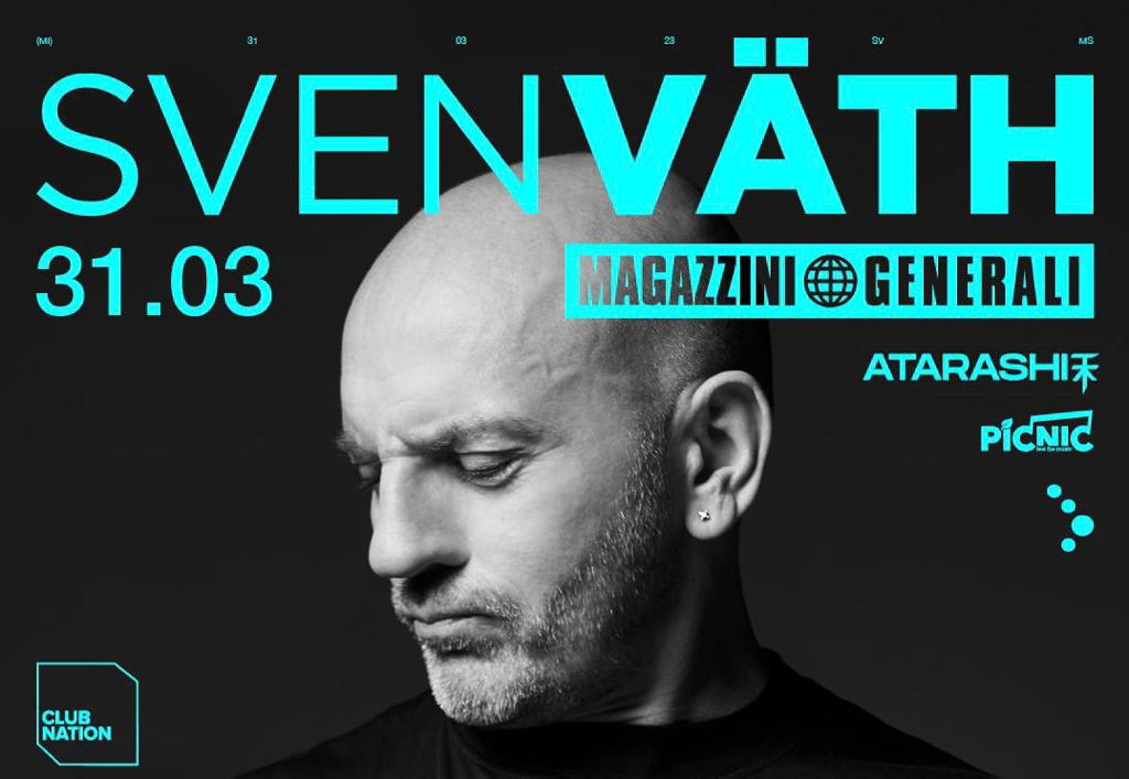 sven vath magazzini generali milano 31 marzo 2023