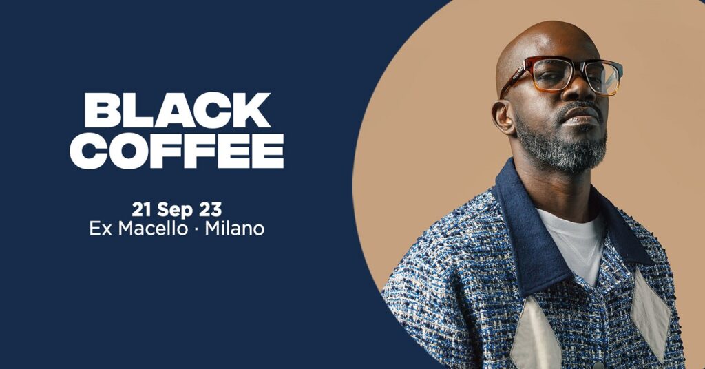 Black Coffee Spazio Ex-Macello 21 settembre 2023 info al 351-6641431