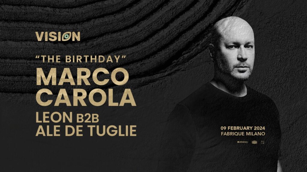 Marco Carola Fabrique Milano Venerdi 9 Febbraio 2024 info 351-6641431