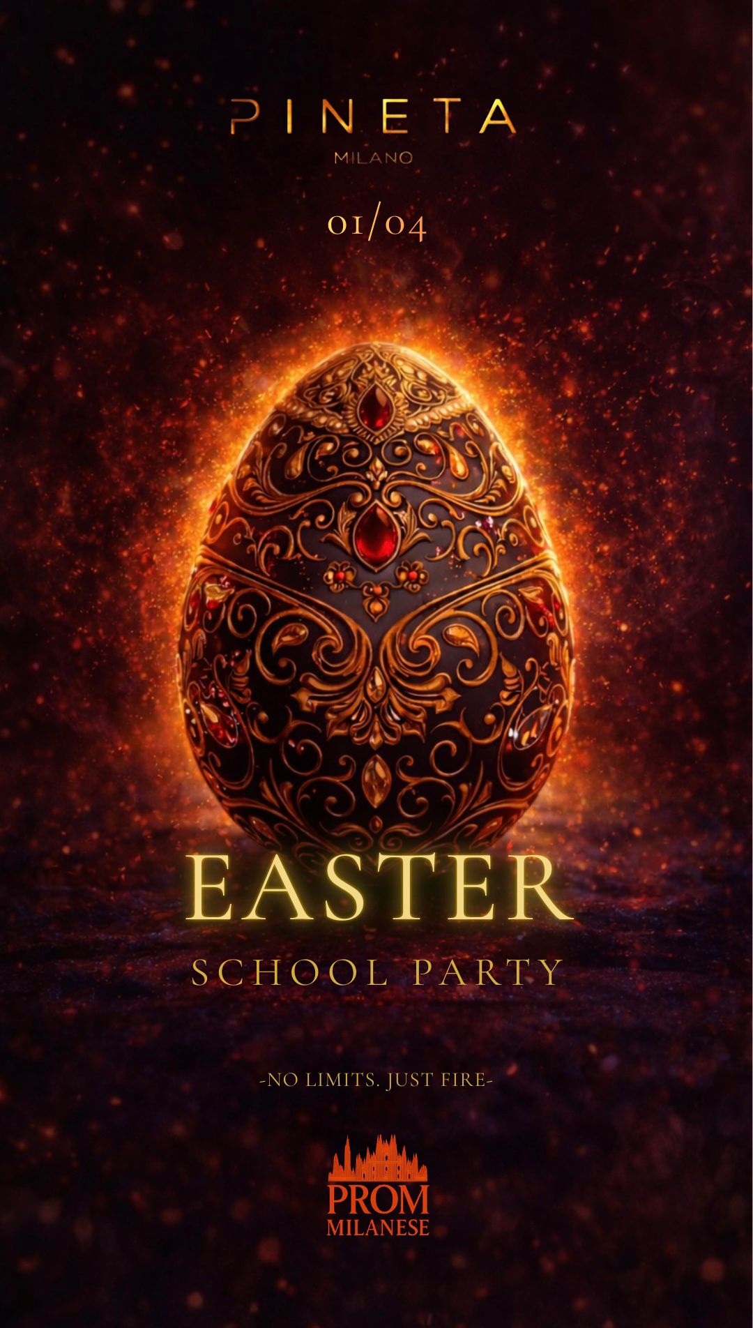 Prom Milanese Easter School Party Pineta Milano