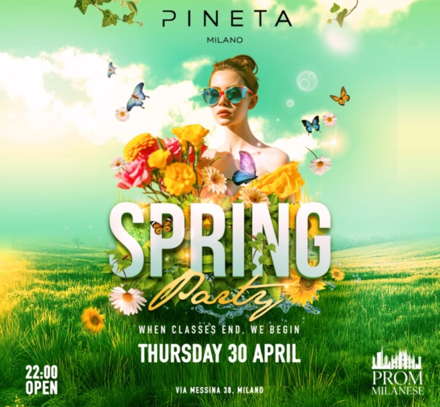 Prom Milanese Easter School Party Pineta Milano
