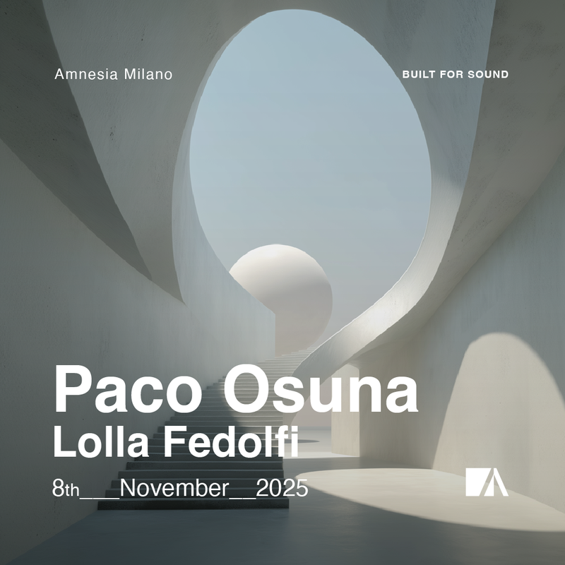 Paco Osuna Amnesia Milano