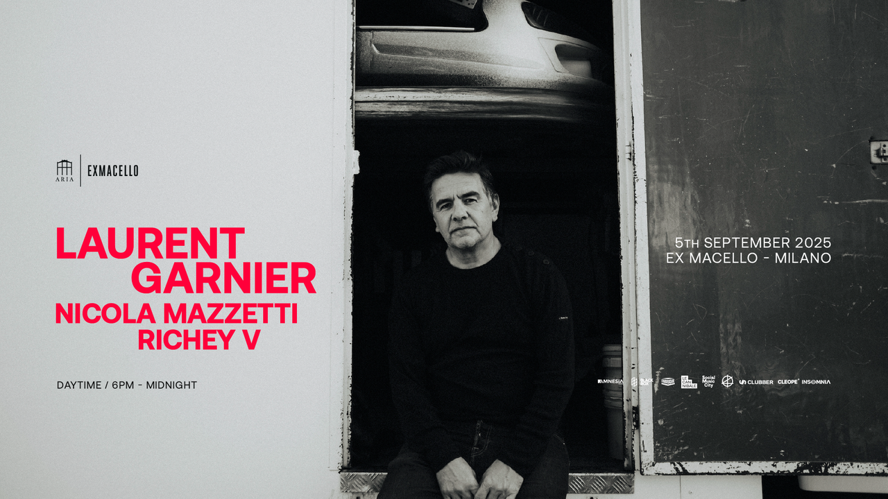 Laurent Garnier Spazio Ex Macello Milano