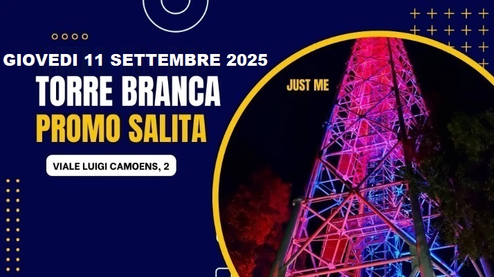 torre branca justme 11 settembre 2025 info 351-6641431