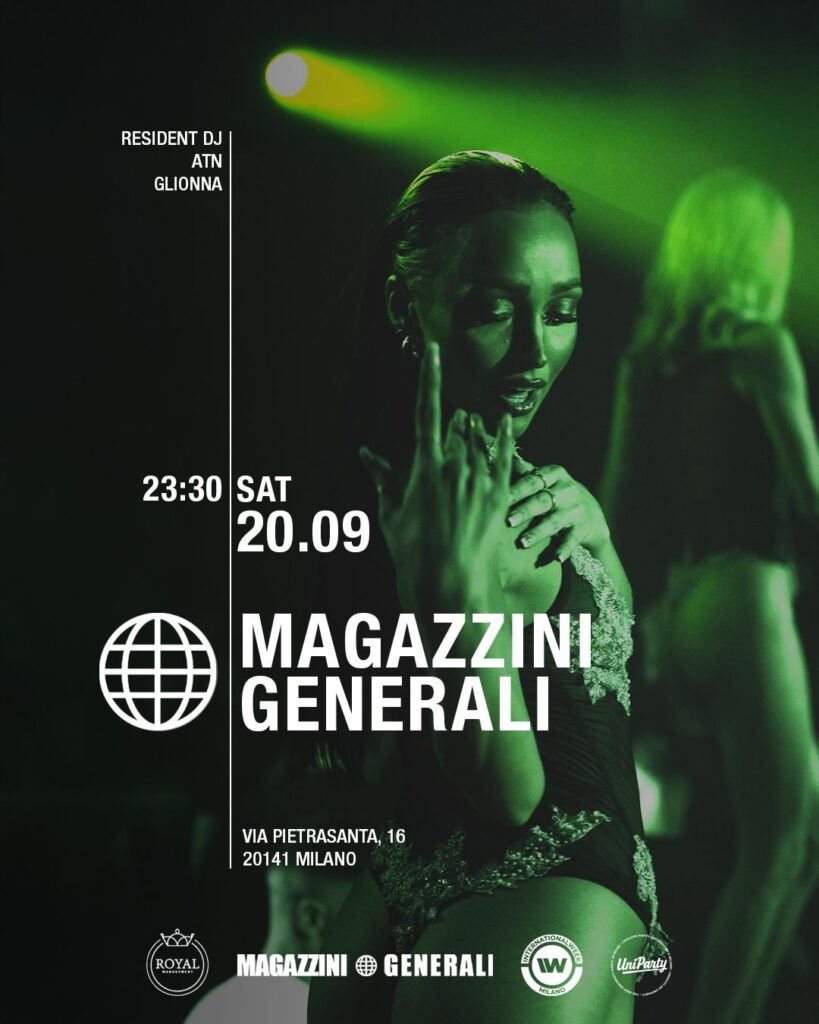 magazzini generali milano 20 Settembre 2025 info 3516641431