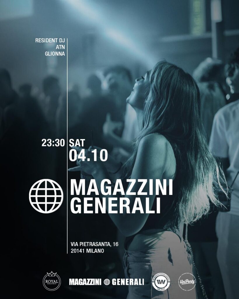 magazzini generali milano 4 ottobre 2025 info 3516641431