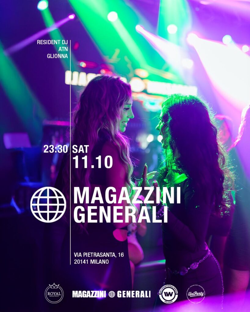 magazzini generali milano 11 ottobre 2025 info 3516641431