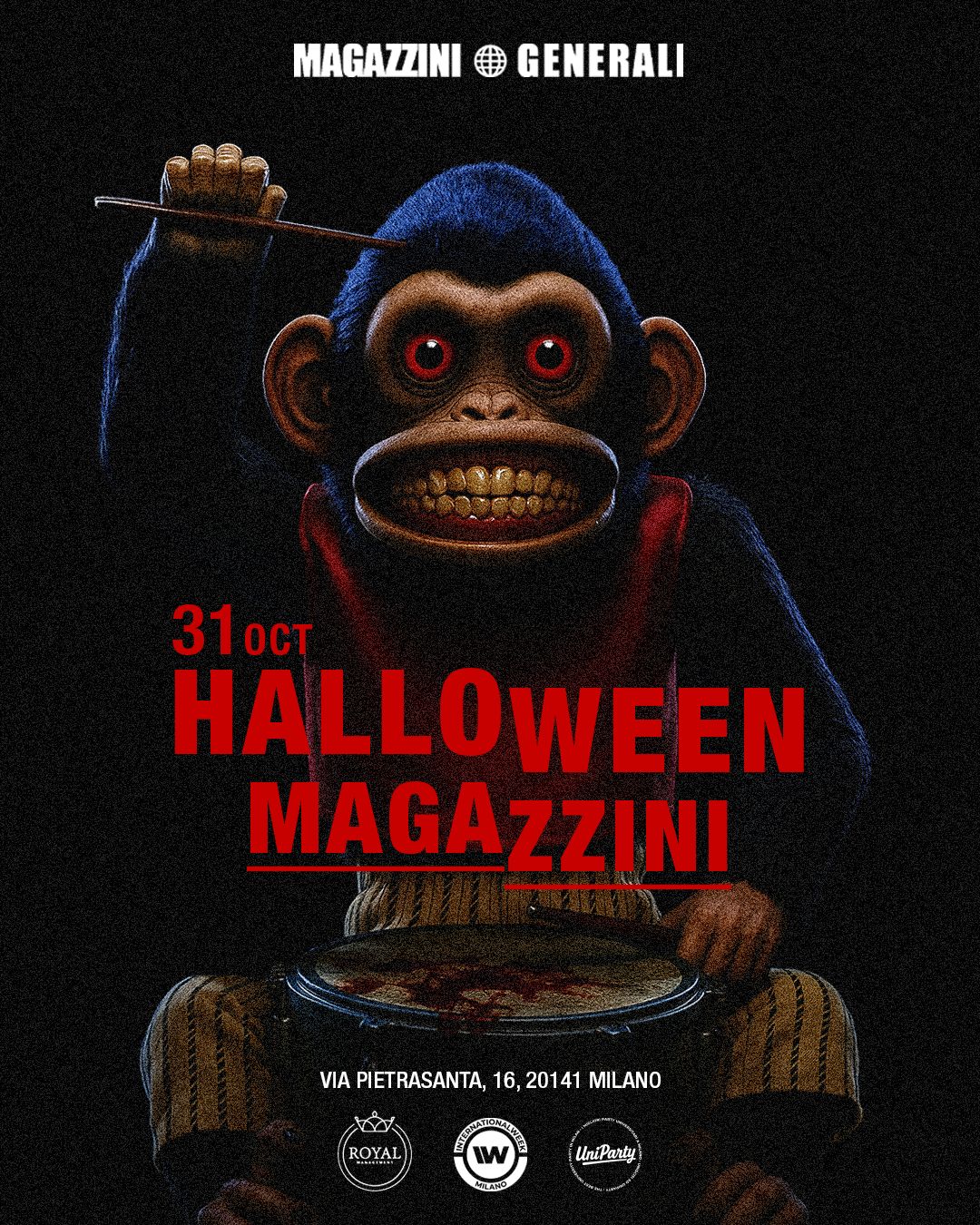 Halloween Magazzini Generali Milano 2025