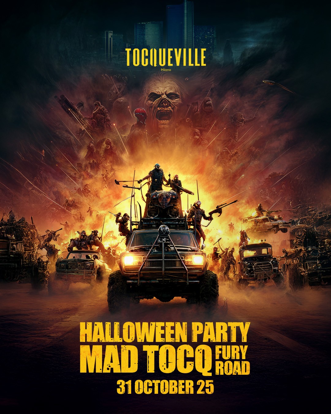halloween tocqueville milano 2025 info 3516641431