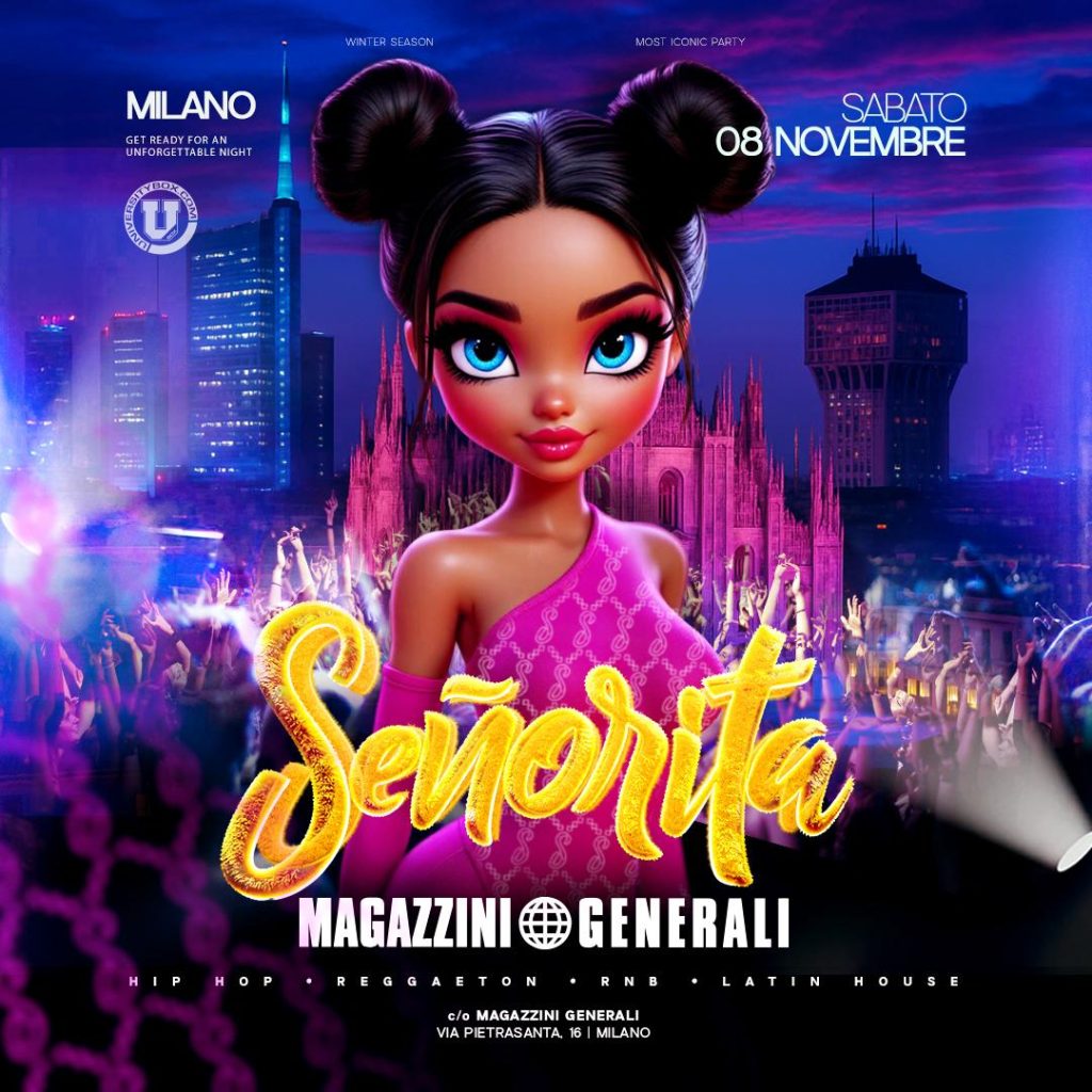 magazzini generali milano 8 novembre 2025 info 3516641431