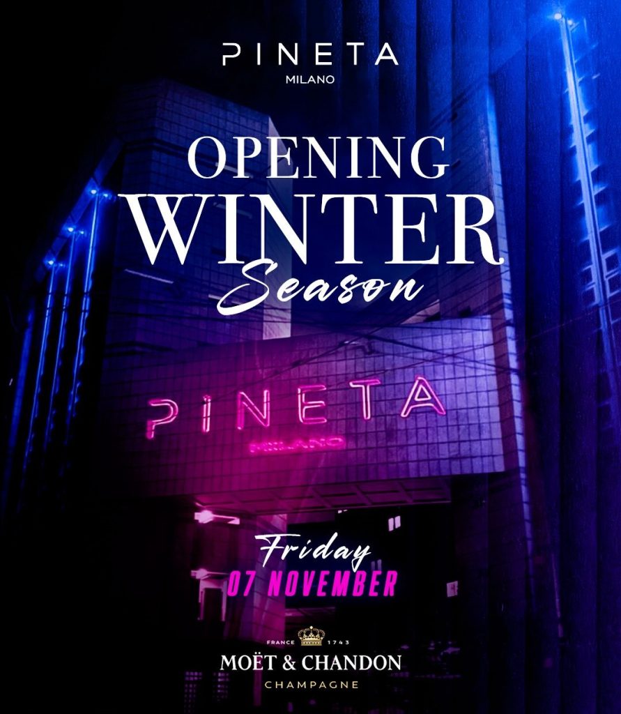 pineta milano venerdi 7 novembre 2025 info 351-6641431