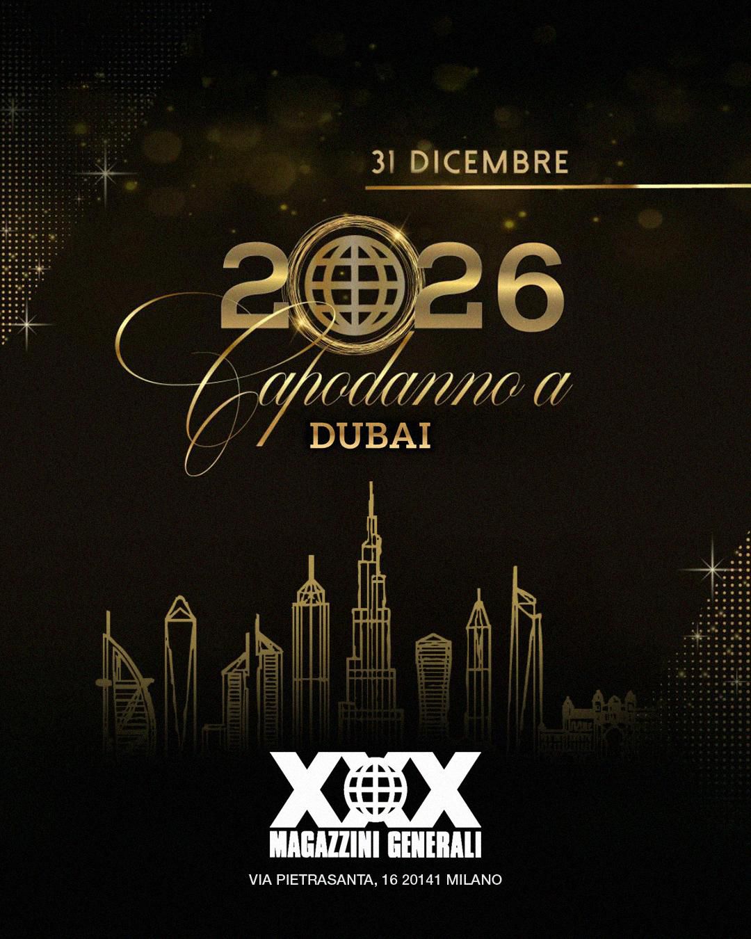 capodanno magazzini generali milano 2026 info 3333355536
