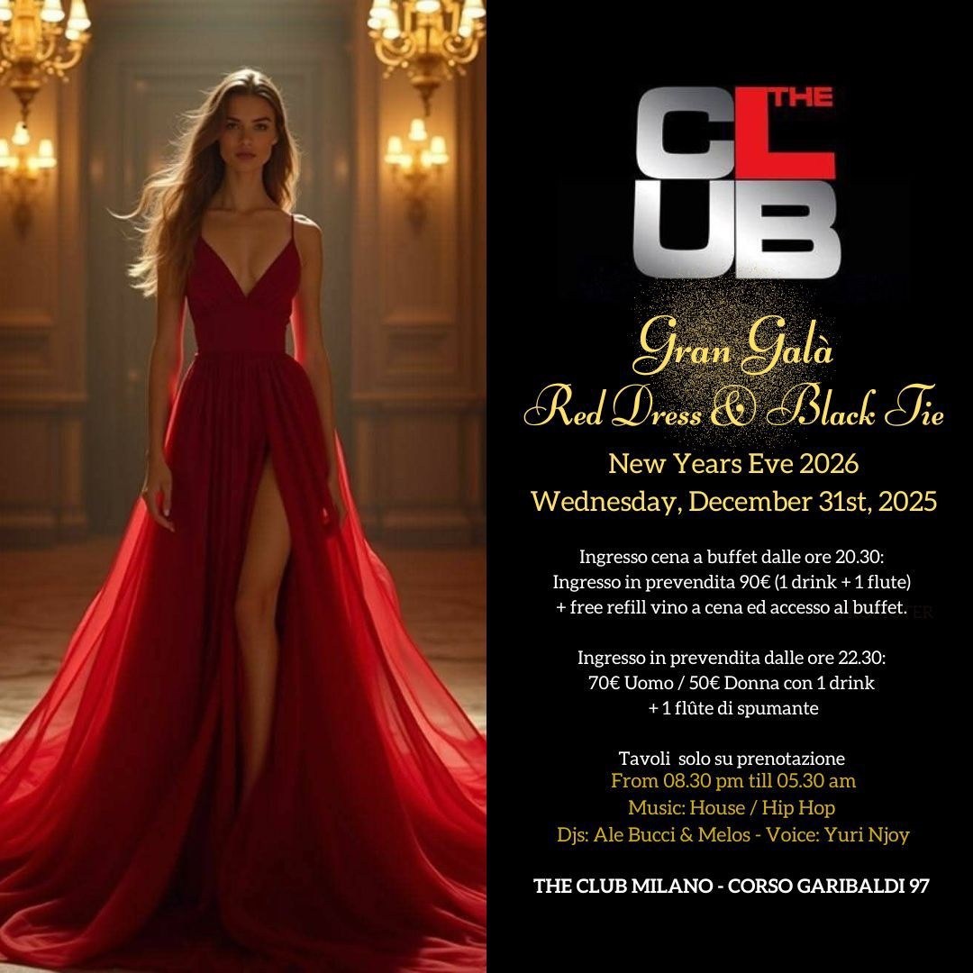 capodanno the club milano 2026 info 3282345620