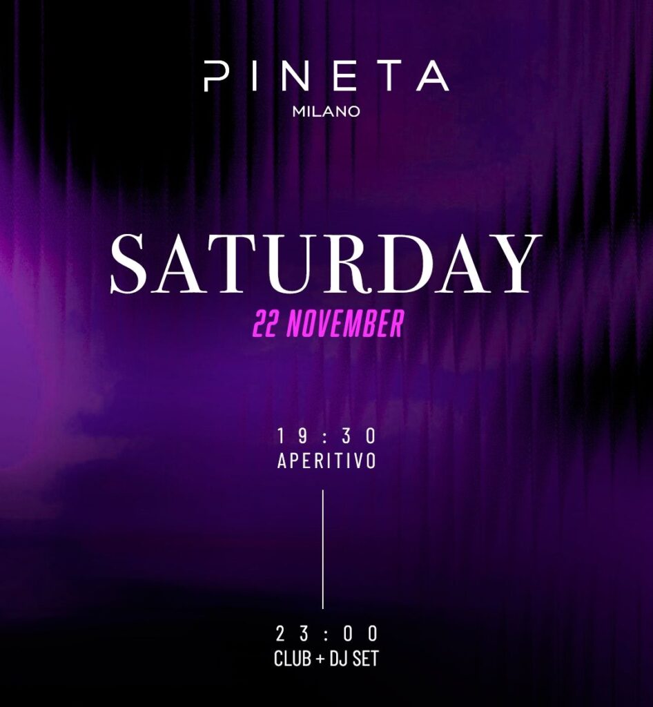 pineta milano sabato 22 novembre 2025 info 351-6641431 pineta milano sabato 22 novembre 2025 info 351-6641431