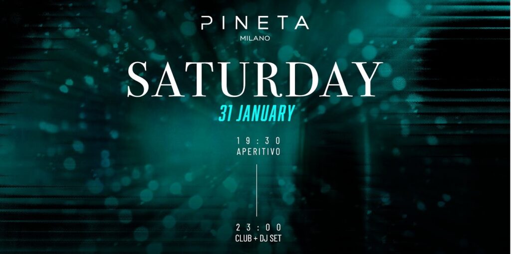 pineta milano sabato 31 gennaio 2026 info 351-6641431