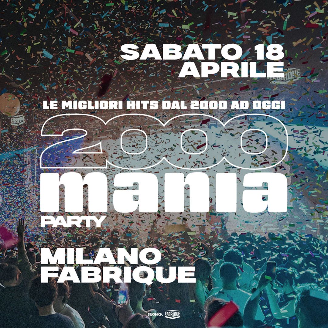 2000 Mania Fabrique Milano