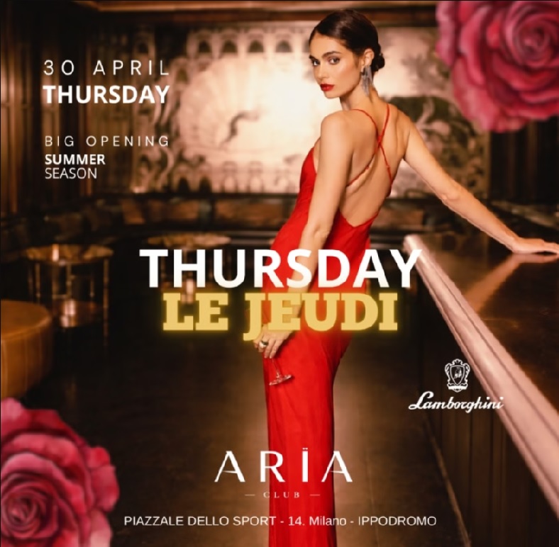 Aria Milano Giovedi