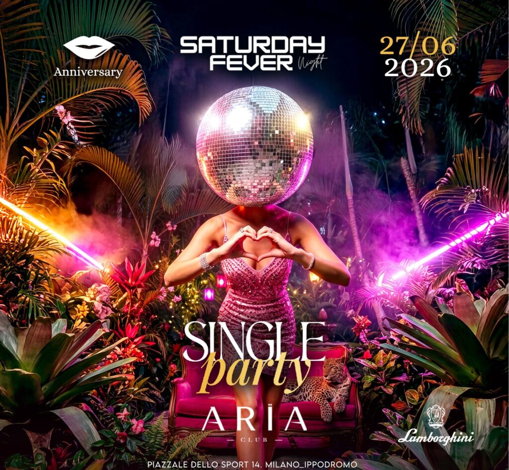 aria club milano sabato 27 giugno 2026 info 351-6641431