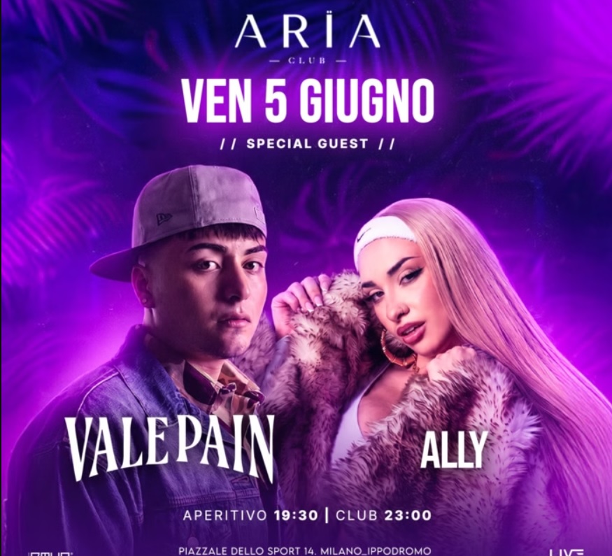 Vale Pain x Ally Aria Milano